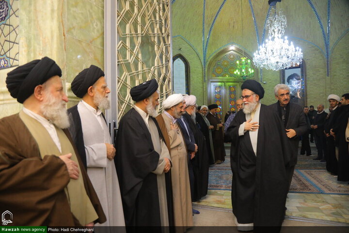 مراسم الذكرى السنوية لرحيل آية الله العظمى الكلبايكاني في قم