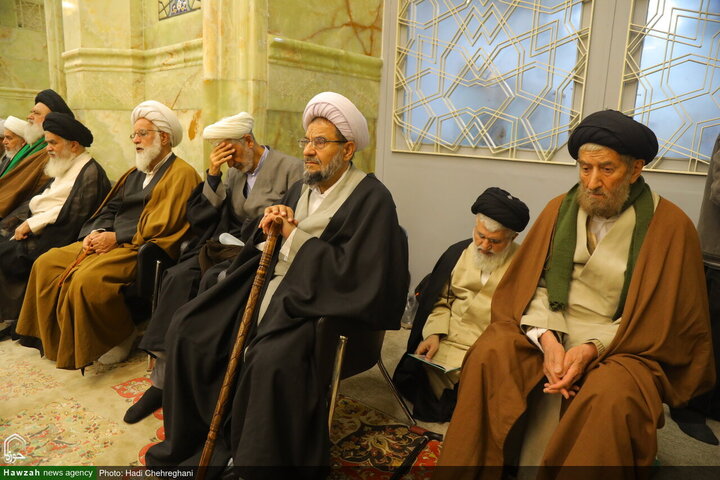 مراسم الذكرى السنوية لرحيل آية الله العظمى الكلبايكاني في قم