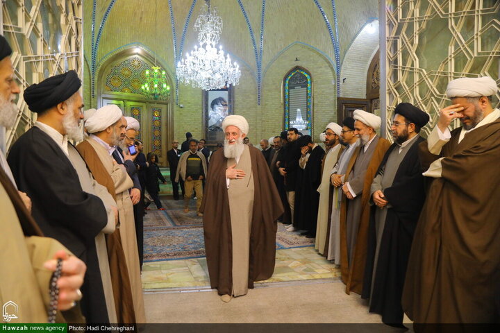 مراسم الذكرى السنوية لرحيل آية الله العظمى الكلبايكاني في قم