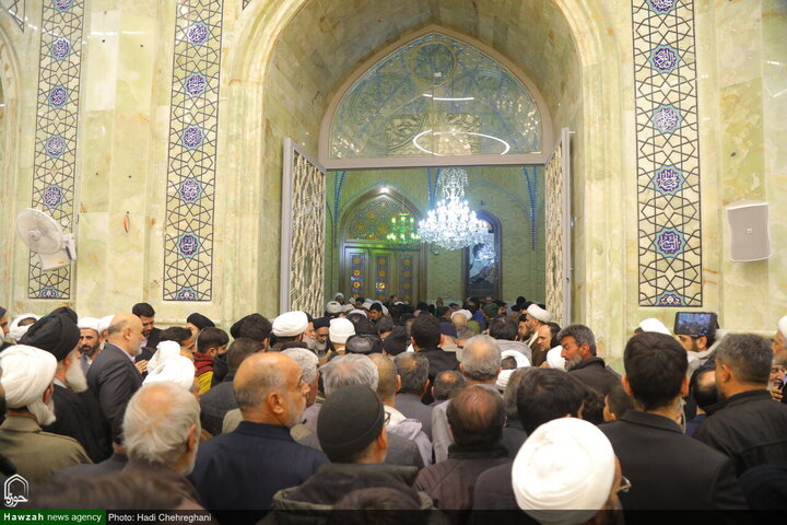 مراسم الذكرى السنوية لرحيل آية الله العظمى الكلبايكاني في قم