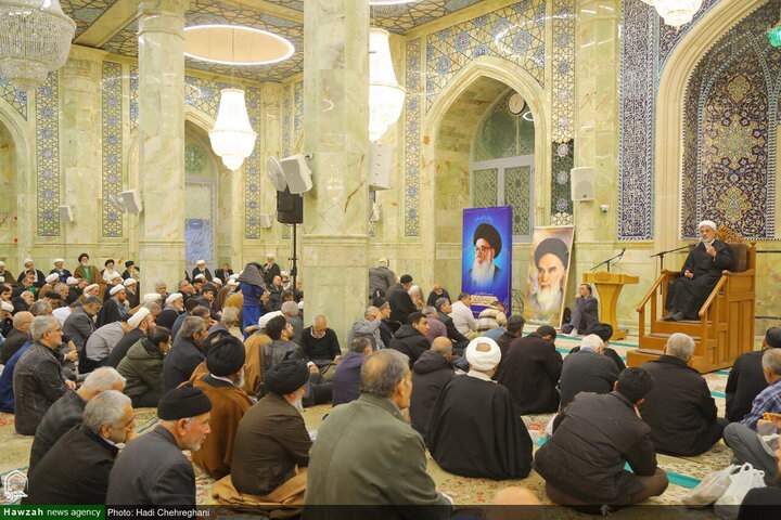 مراسم الذكرى السنوية لرحيل آية الله العظمى الكلبايكاني في قم