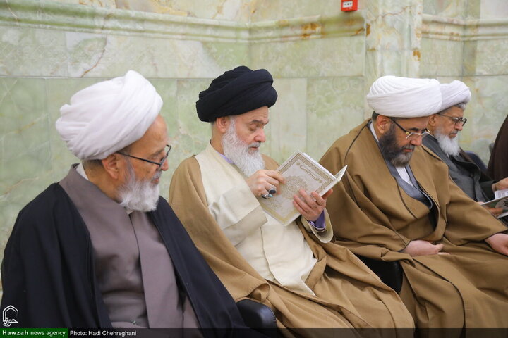 مراسم الذكرى السنوية لرحيل آية الله العظمى الكلبايكاني في قم