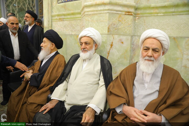 مراسم الذكرى السنوية لرحيل آية الله العظمى الكلبايكاني في قم