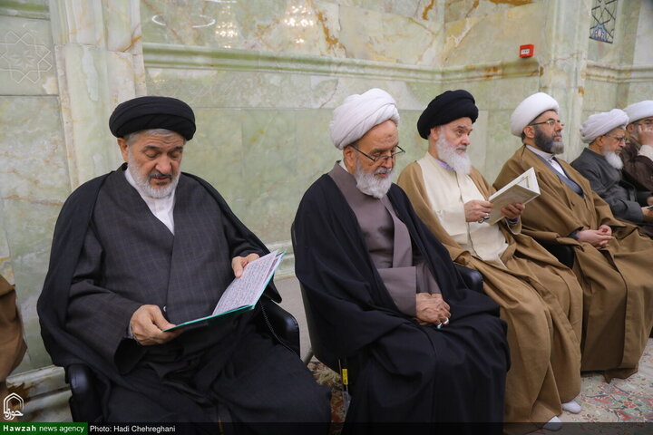 مراسم الذكرى السنوية لرحيل آية الله العظمى الكلبايكاني في قم