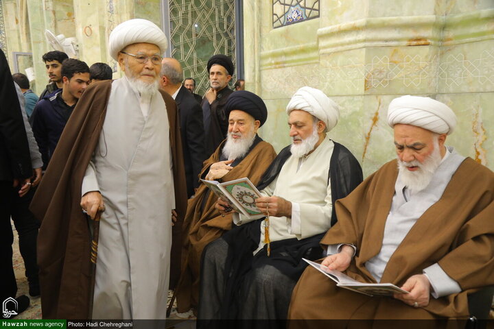 مراسم الذكرى السنوية لرحيل آية الله العظمى الكلبايكاني في قم