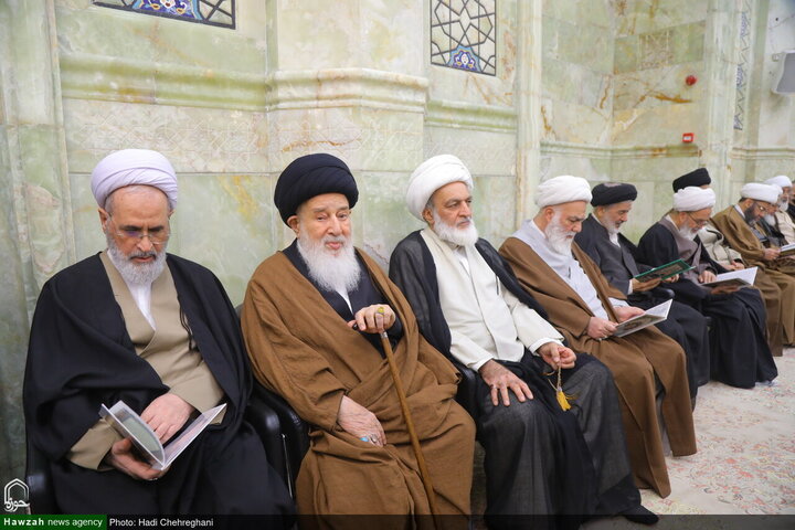 مراسم الذكرى السنوية لرحيل آية الله العظمى الكلبايكاني في قم