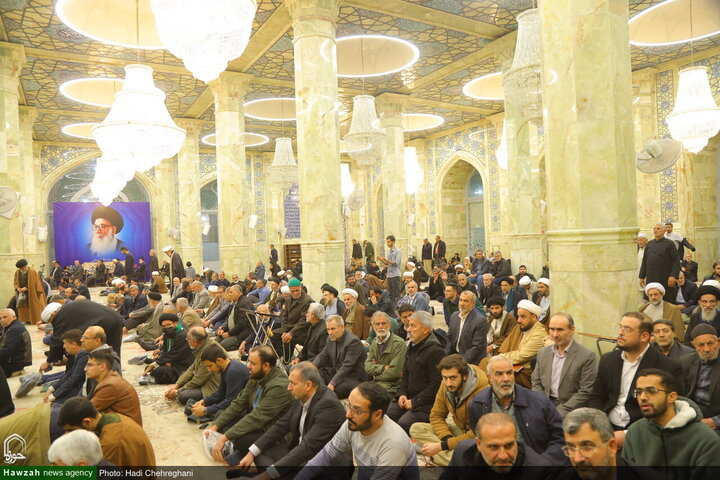 مراسم الذكرى السنوية لرحيل آية الله العظمى الكلبايكاني في قم