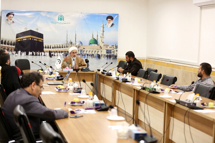 تصاویر/ نشست خبری رئیس پژوهشکده حج و زیارت