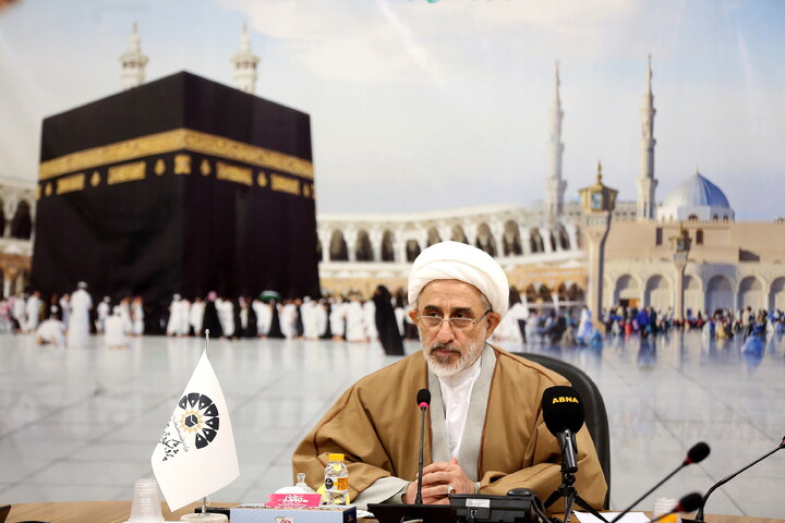 تصاویر/ نشست خبری رئیس پژوهشکده حج و زیارت