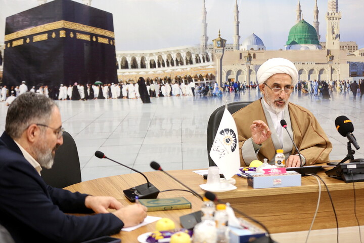 تصاویر/ نشست خبری رئیس پژوهشکده حج و زیارت
