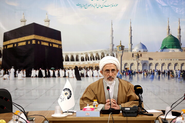 تصاویر/ نشست خبری رئیس پژوهشکده حج و زیارت