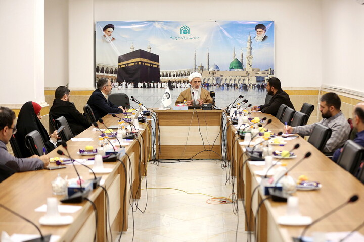 تصاویر/ نشست خبری رئیس پژوهشکده حج و زیارت