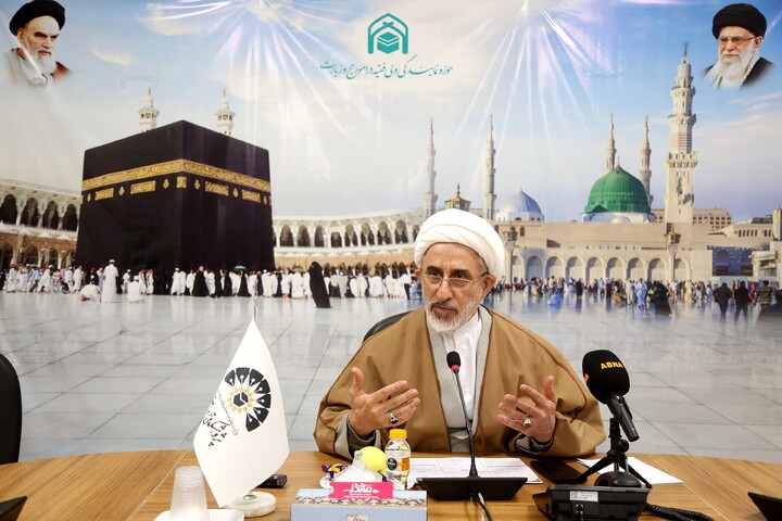 تصاویر/ نشست خبری رئیس پژوهشکده حج و زیارت