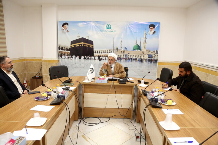 تصاویر/ نشست خبری رئیس پژوهشکده حج و زیارت