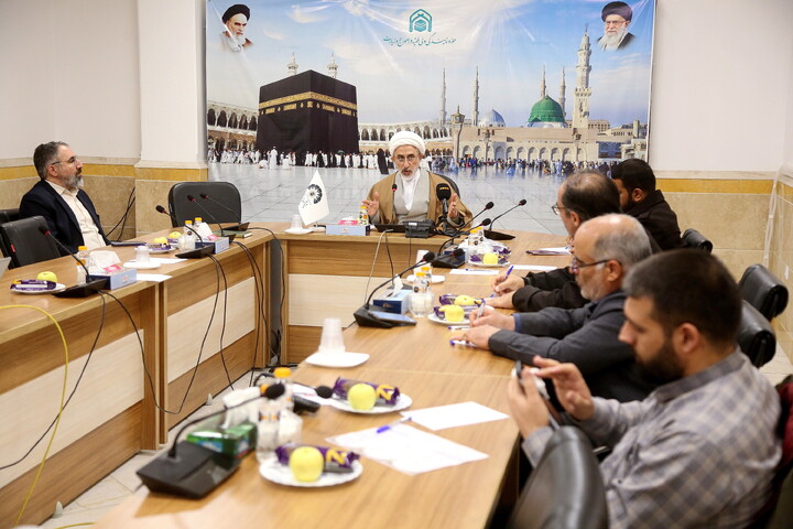 تصاویر/ نشست خبری رئیس پژوهشکده حج و زیارت