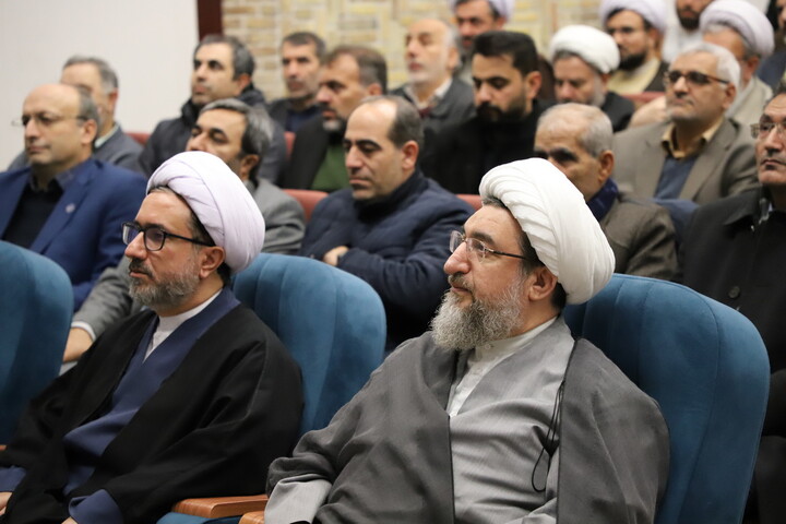 تصاویر/ مراسم گرامیداشت روز وحدت حوزه و دانشگاه در تبریز