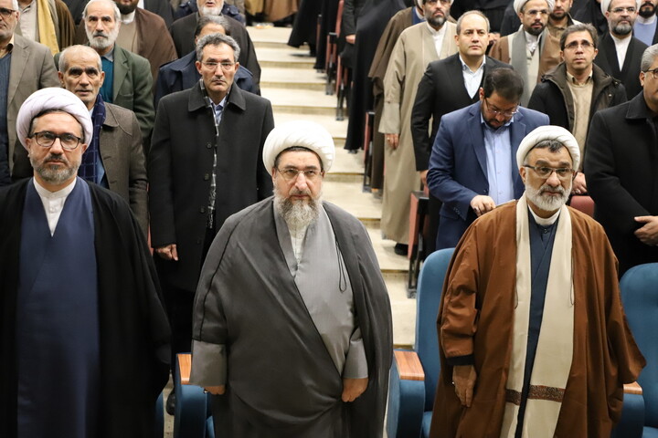 تصاویر/ مراسم گرامیداشت روز وحدت حوزه و دانشگاه در تبریز