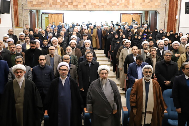 تصاویر/ مراسم گرامیداشت روز وحدت حوزه و دانشگاه در تبریز