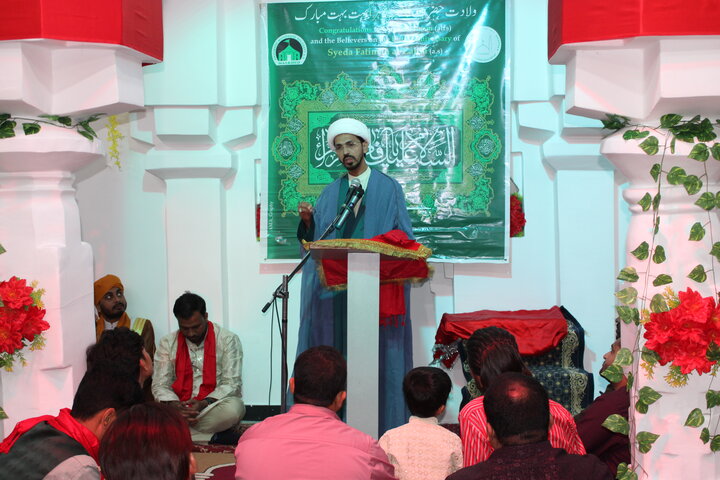مسجد شیعہ اثناء عشری ملکھیڑ، گلبرگہ میں آٹھواں سالانہ جشنِ ولادت حضرت فاطمہ زہراؑ اور تبرکاتِ کربلائے معلّیٰ کی زیارت