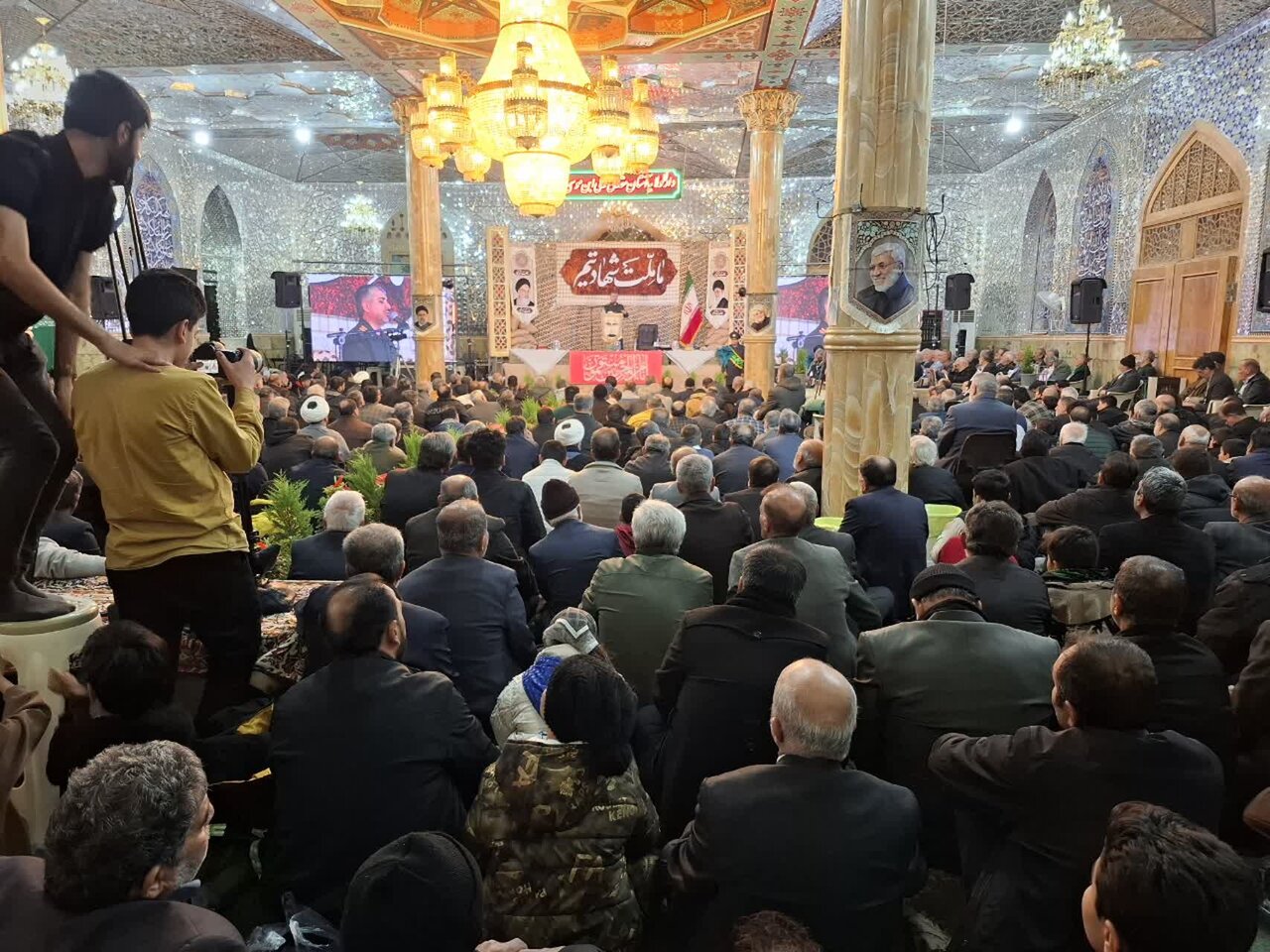 بیست‌و سومین یادواره شهدای راوند برگزار شد+تصاویر