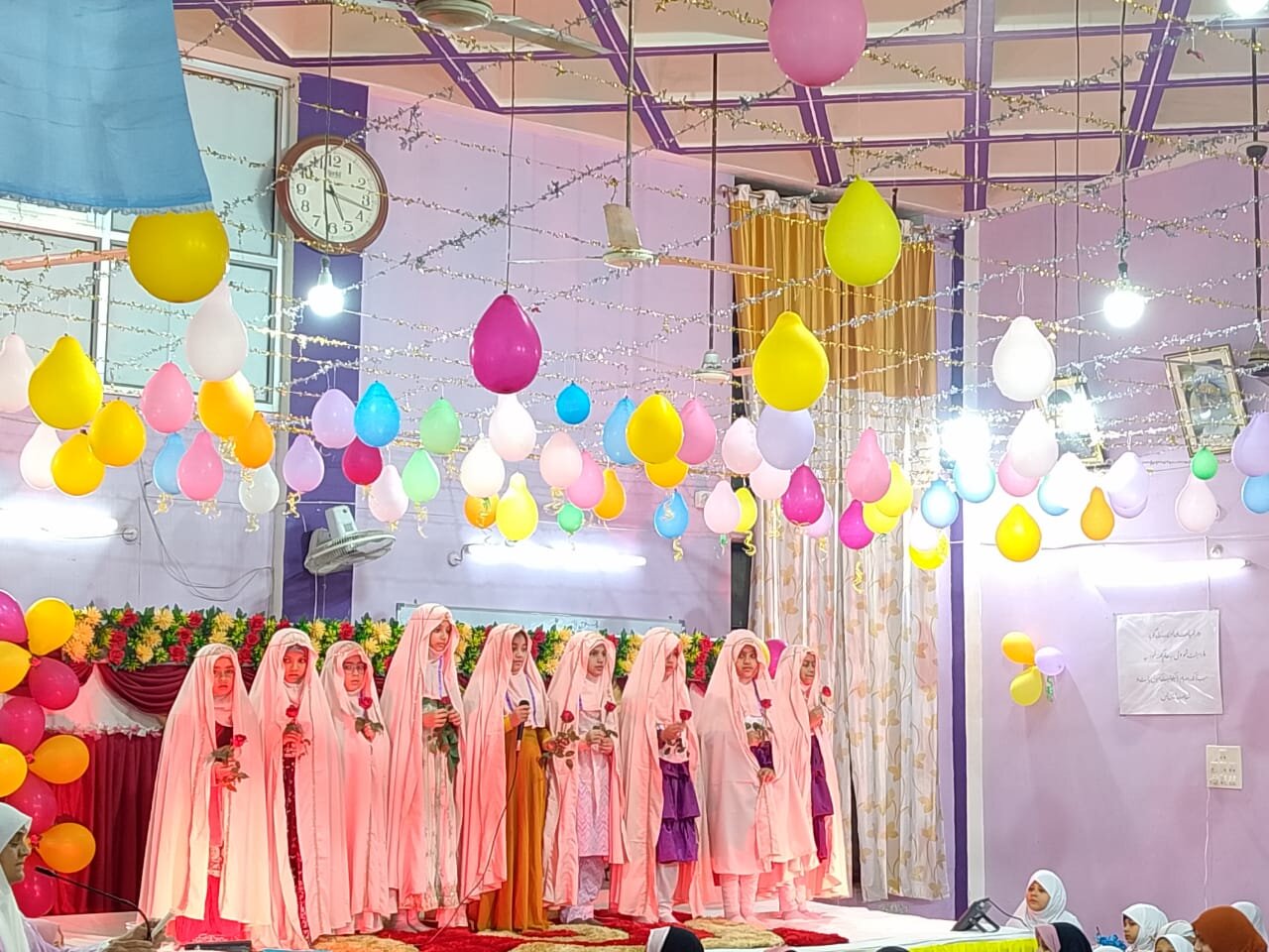 حوزہ علمیہ جامعۃ الزہراء ہندوستان میں عظیم الشان جشنِ فاطمی و جشنِ تکلیف