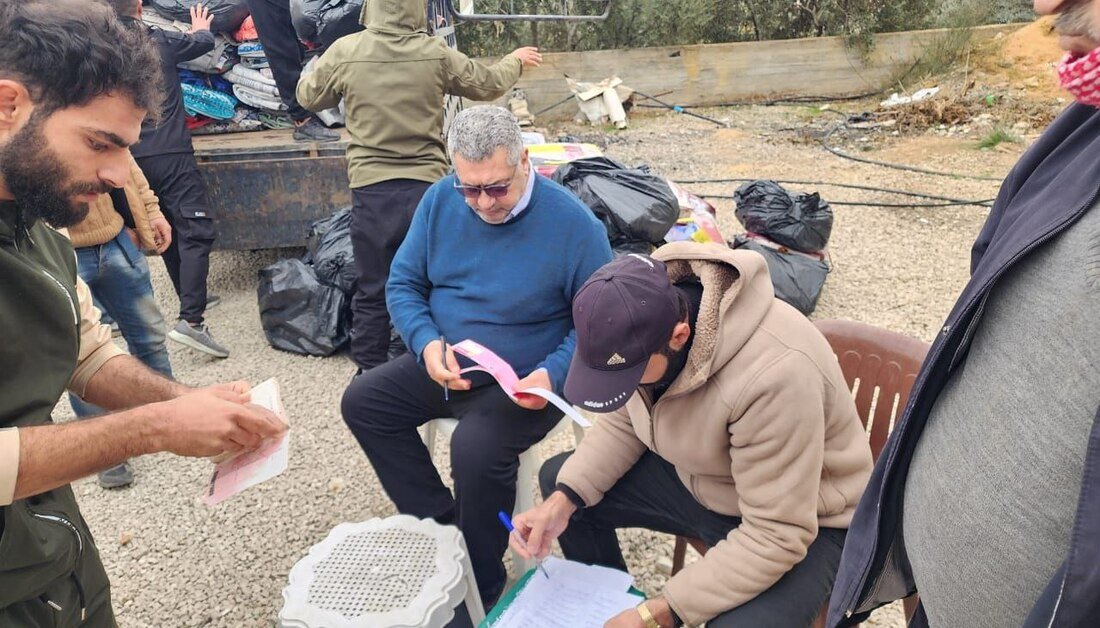 العتبة الحسينية تواصل دعم النازحين السوريين في لبنان