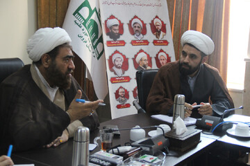 تصاویر/ جلسه شورای پژوهشی در حوزه علمیه استان قزوین