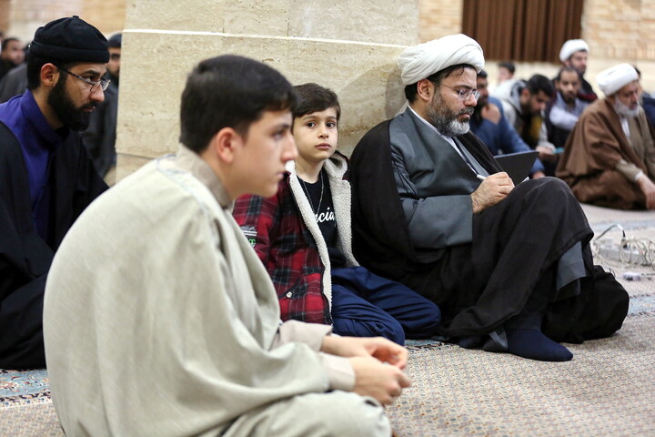 تصاویر/ درس اخلاق هفتگی آیت الله العظمی سبحانی