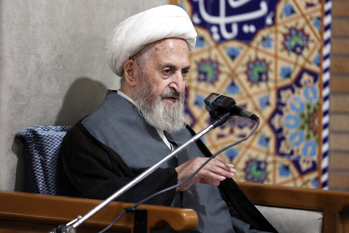 تصاویر/ درس اخلاق هفتگی آیت الله العظمی سبحانی