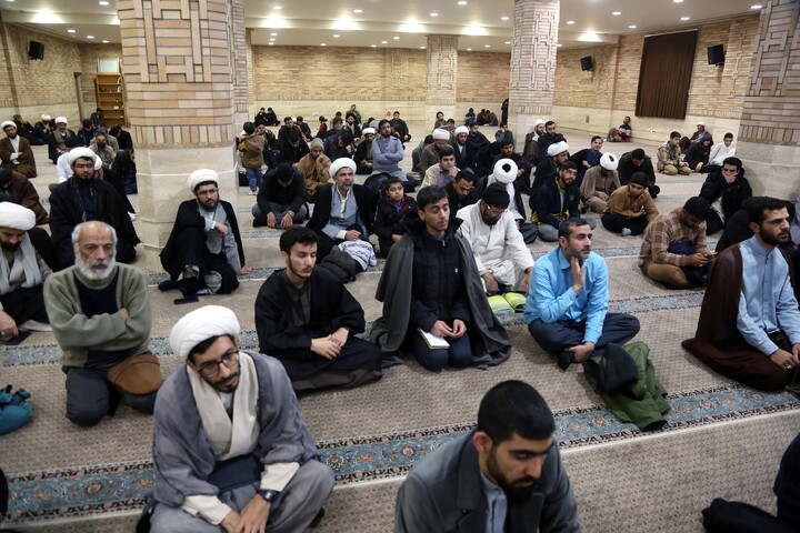 تصاویر/ درس اخلاق هفتگی آیت الله العظمی سبحانی