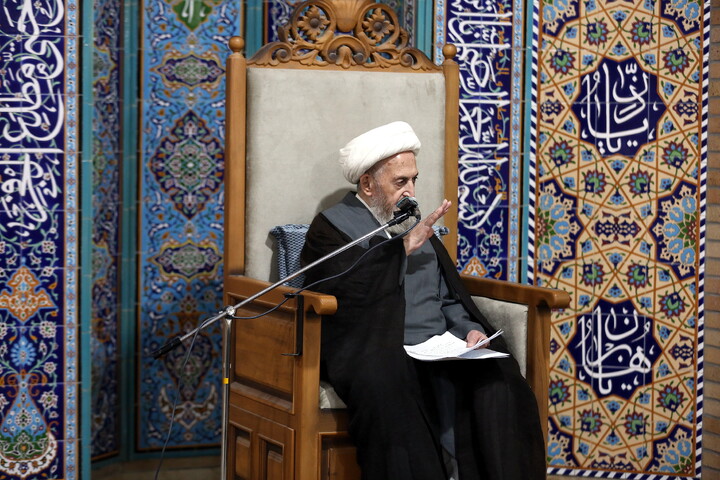 تصاویر/ درس اخلاق هفتگی آیت الله العظمی سبحانی