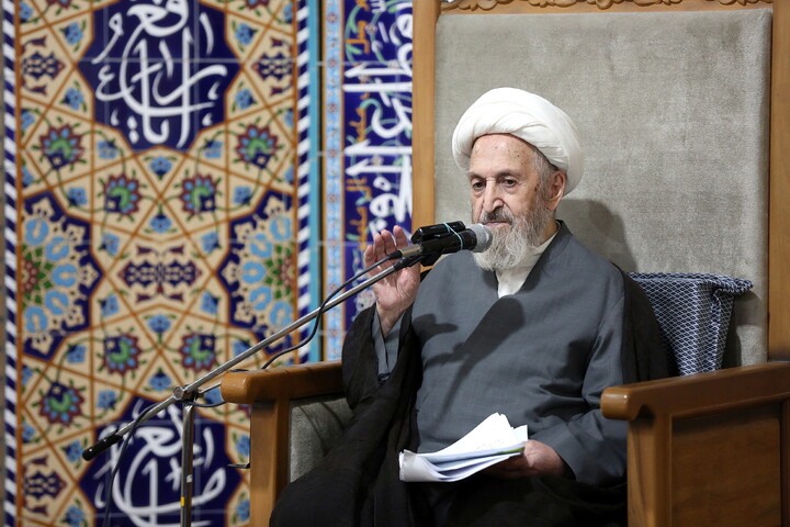 تصاویر/ درس اخلاق هفتگی آیت الله العظمی سبحانی