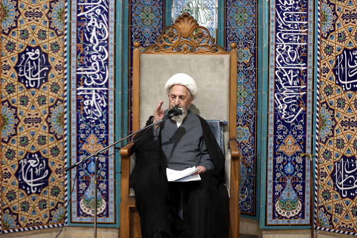 تصاویر/ درس اخلاق هفتگی آیت الله العظمی سبحانی