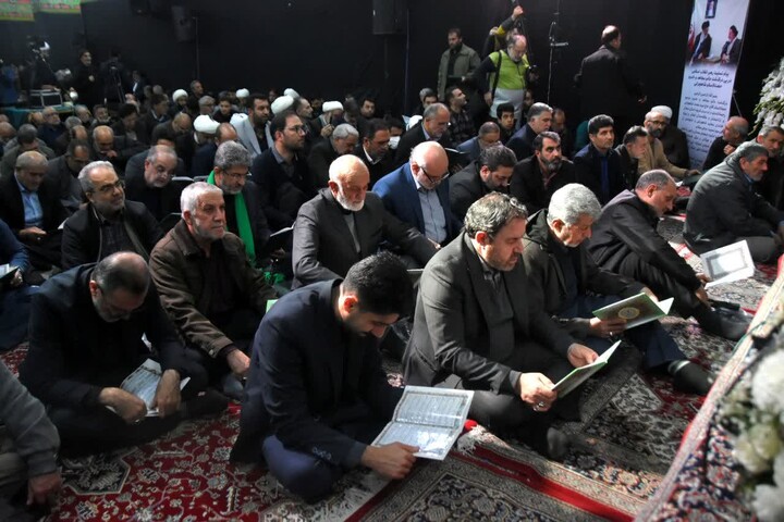 تصاویر/ مراسم بزرگداشت رحلت آیت‌الله شاهچراغی(ره) در سمنان