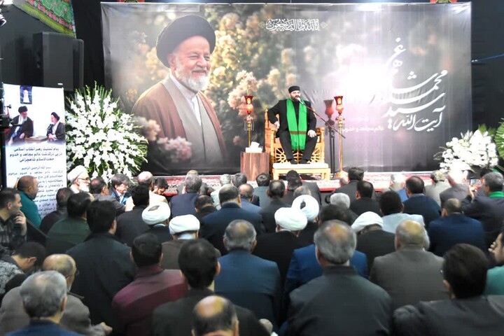 تصاویر/ مراسم بزرگداشت رحلت آیت‌الله شاهچراغی(ره) در سمنان