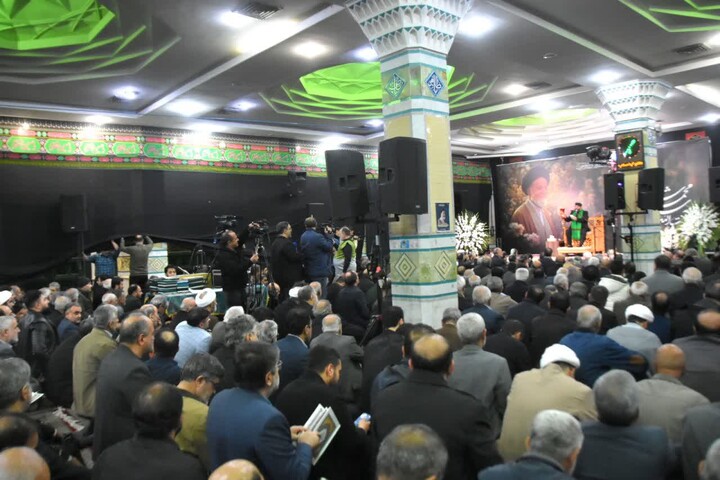 تصاویر/ مراسم بزرگداشت رحلت آیت‌الله شاهچراغی(ره) در سمنان