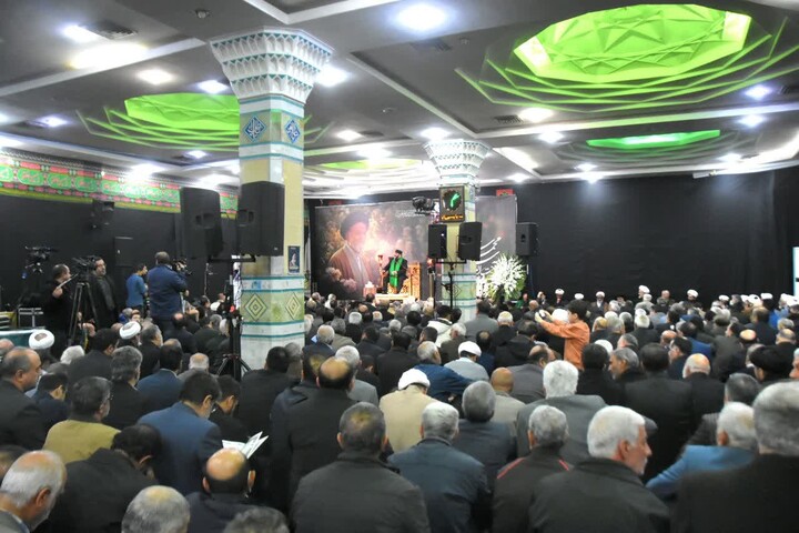 تصاویر/ مراسم بزرگداشت رحلت آیت‌الله شاهچراغی(ره) در سمنان