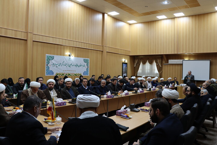 تصاویر/ نشست وحدت حوزه و دانشگاه در اردبیل