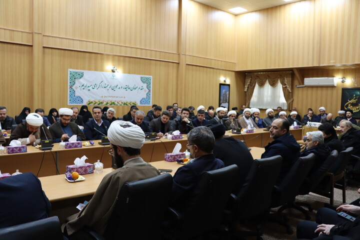 تصاویر/ نشست وحدت حوزه و دانشگاه در اردبیل