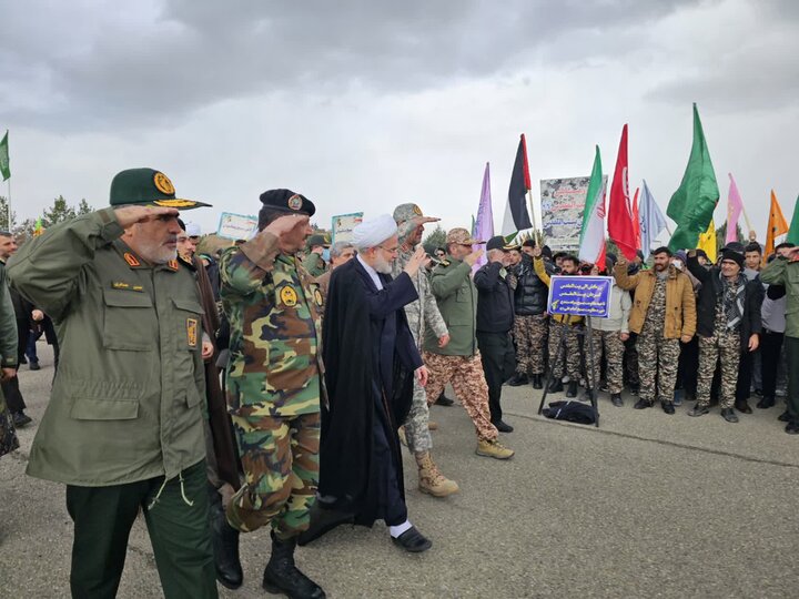 تصاویر/رزمایش بزرگ الی بیت المقدس ۱۶ در پادگان امام علی (ع) سنندج