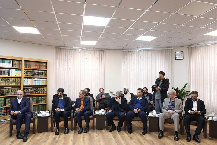 تصاویر/ دیدار وزیر جهاد کشاورزی با آیت الله اعرافی