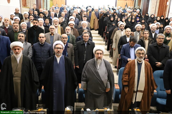 فیلم/ مراسم گرامیداشت روز وحدت حوزه و دانشگاه در تبریز