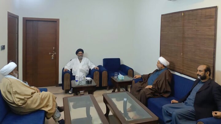 قائد ملتِ جعفریہ سے اسلامی تحریک پاکستان کے مرکزی نائب صدور کی ملاقات / جی بی الیکشن سمیت مختلف امور پر گفتگو