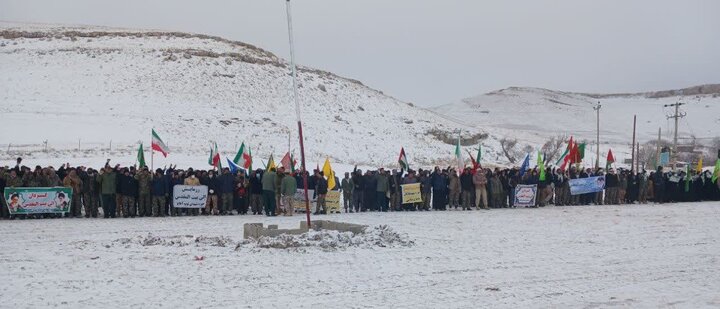 تصاویر/برگزاری رزمایش الی بیت المقدس 16در اردوگاه قدس بیجار