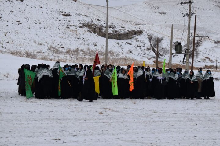 تصاویر/برگزاری رزمایش الی بیت المقدس 16در اردوگاه قدس بیجار