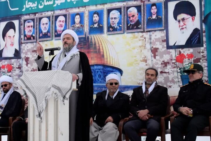 تصاویر/برگزاری رزمایش الی بیت المقدس 16در اردوگاه قدس بیجار