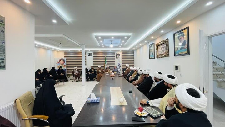 نشست تخصصی مبلغین طرح امین در  شهرستان نظرآباد