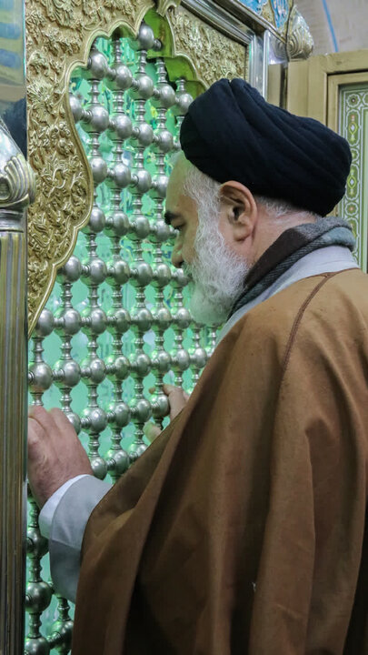 تصاویر/ حضور آیت الله مهدوی عضو خبرگان رهبری در نجف ایران