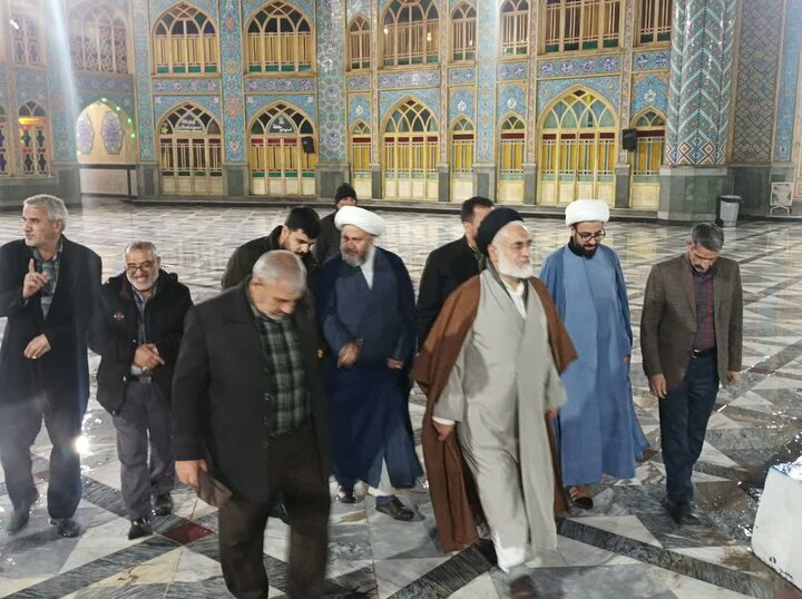 تصاویر/ حضور آیت الله مهدوی عضو خبرگان رهبری در نجف ایران