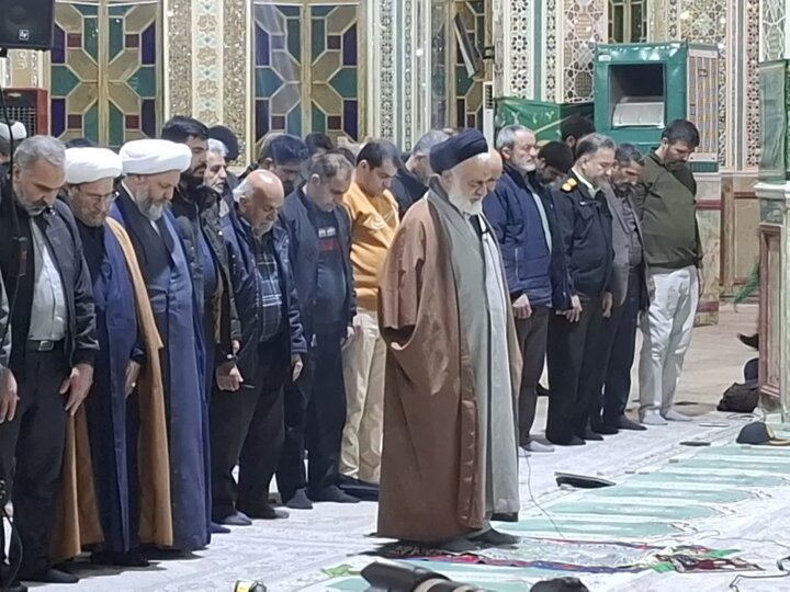 تصاویر/ حضور آیت الله مهدوی عضو خبرگان رهبری در نجف ایران